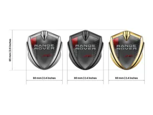 Land Rover 3D Emblem Abzeichen Minimales Design Universell 3D